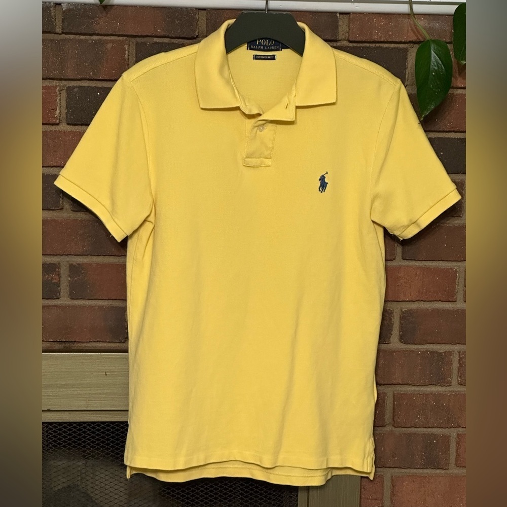 🖤 POLO Ralph Lauren custom slim fit polo shirt never worn excellent.